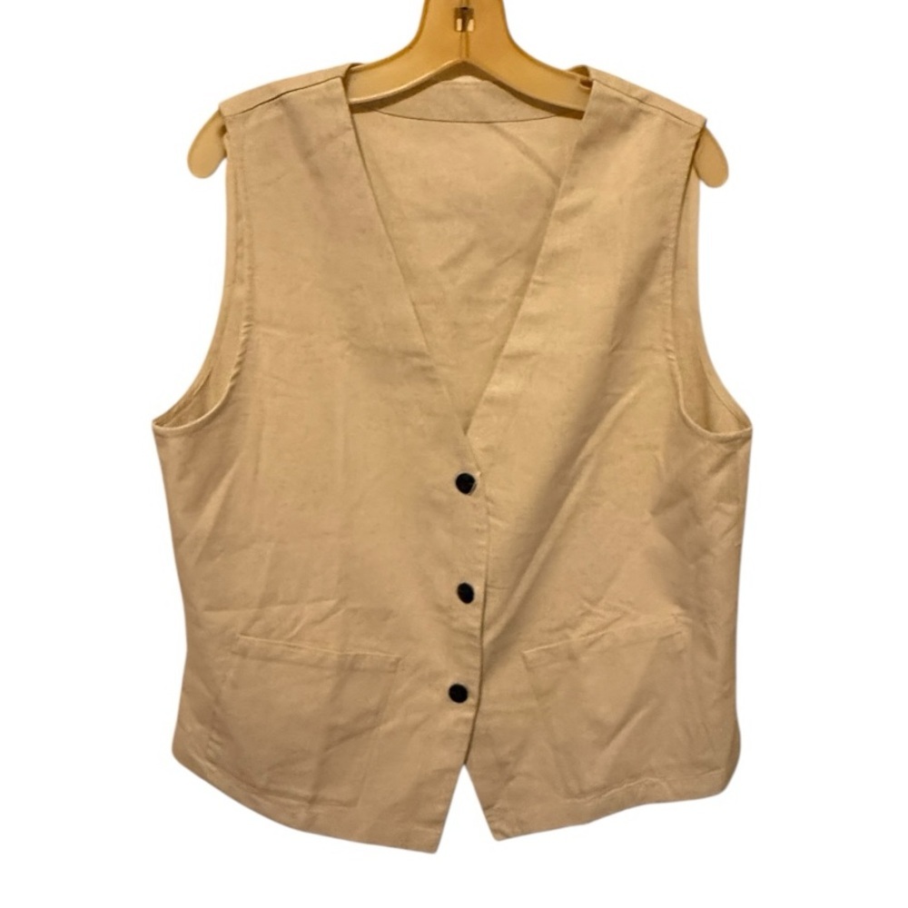 (i) Linen Blend Blazer nwt